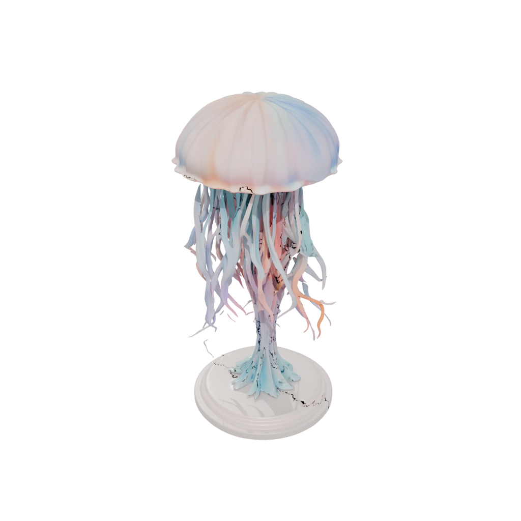 Pastel Geo Flexi Jellyfish