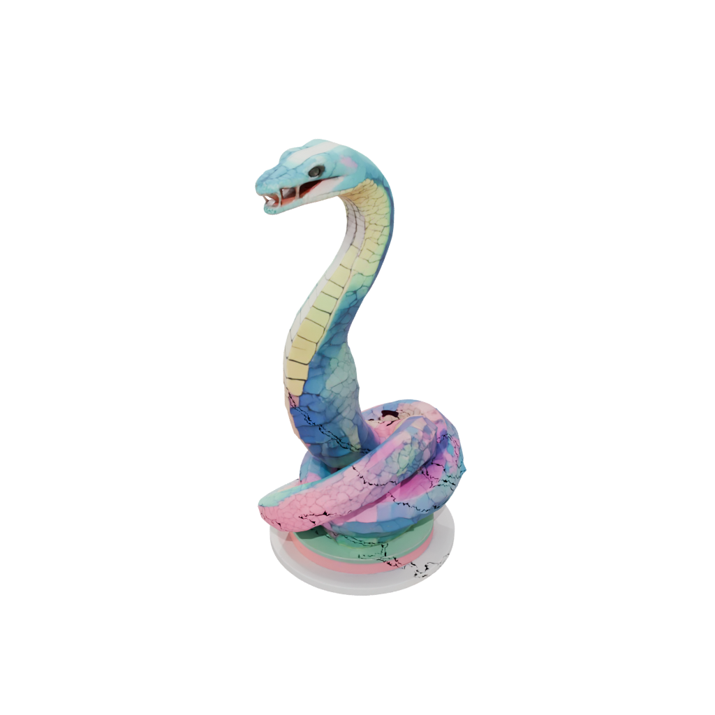 Pastel Geo Flexi King Cobra