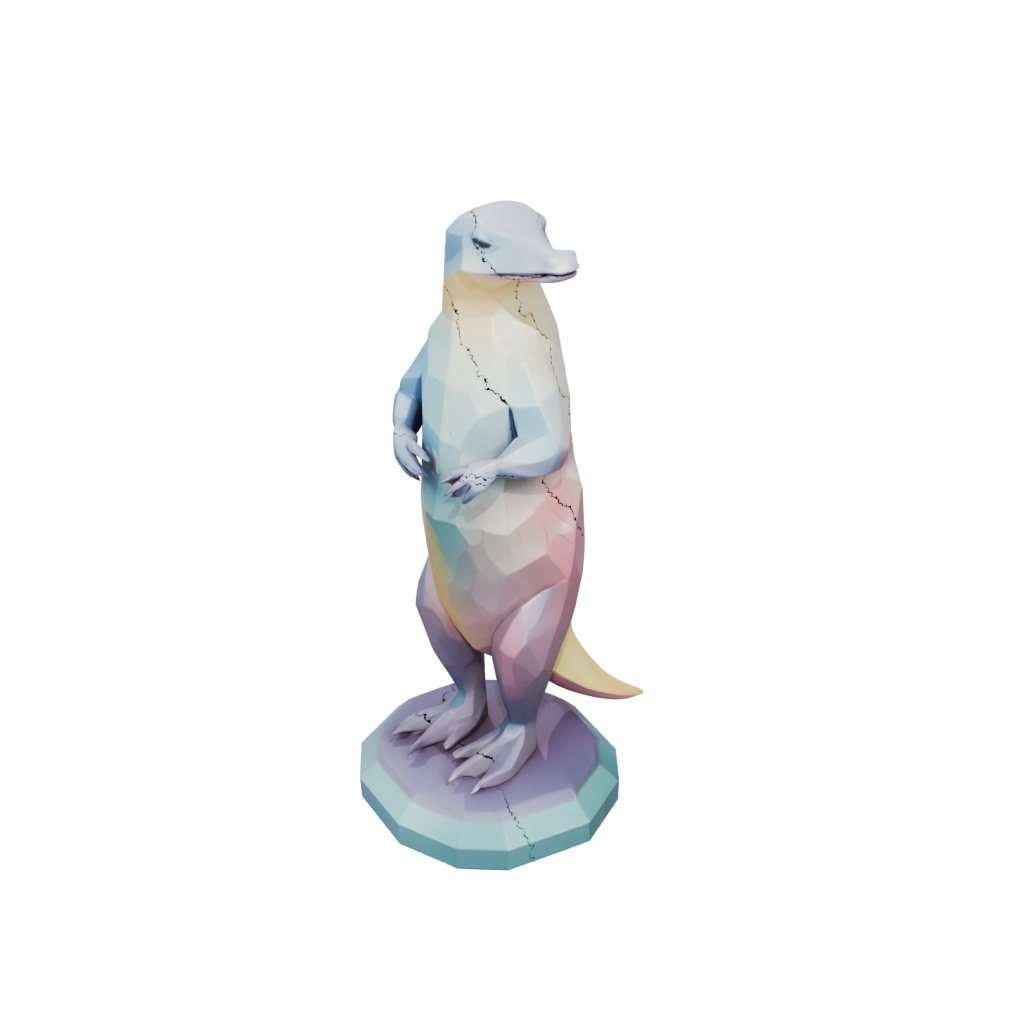 Pastel Geo Flexi Platypus