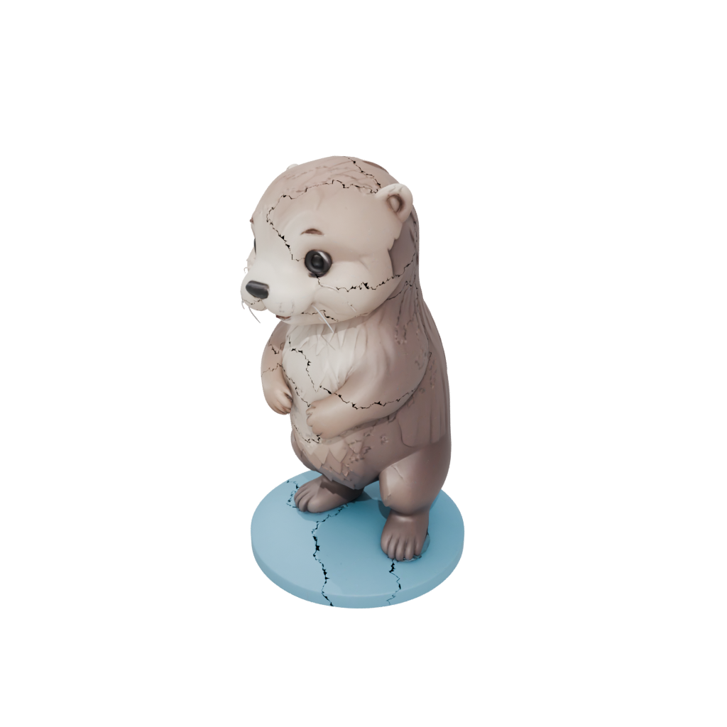 Pastel Kawaii Flexi Sea Otter