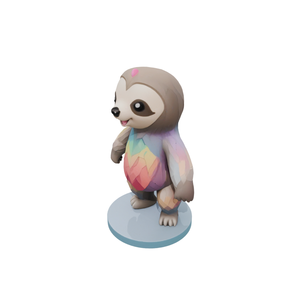 Pastel Kawaii Flexi Sloth