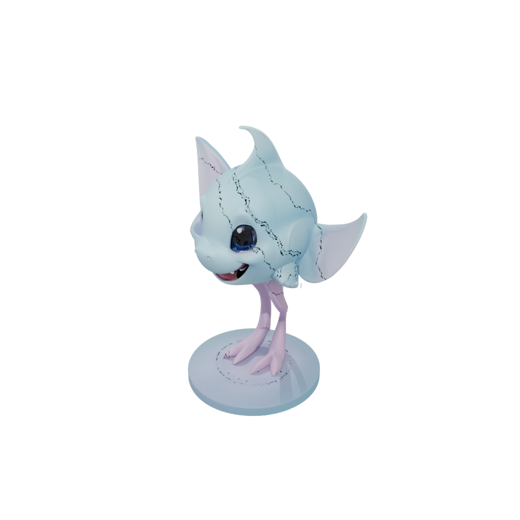 Pastel Kawaii Flexi Stingray