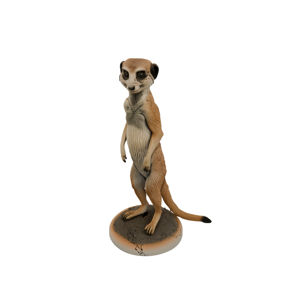 Pastel Realistic Flexi Meerkat