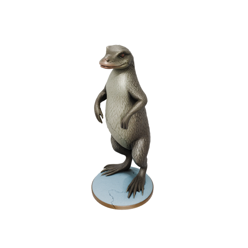 Pastel Realistic Flexi Platypus
