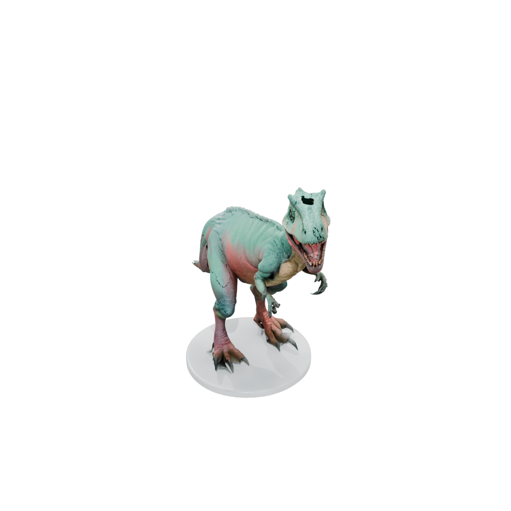 Pastel Realistic Flexi Tyrannosaurus Rex