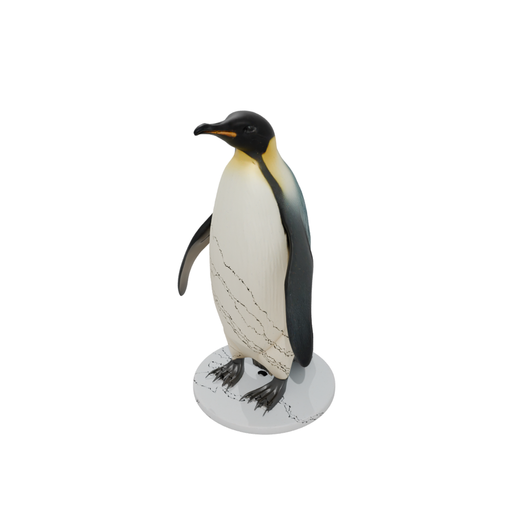 Pastel Skeleton Flexi Emperor Penguin