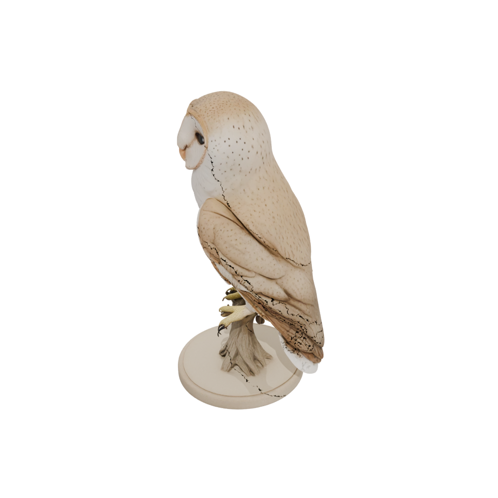 Realistic Flexi Barn Owl