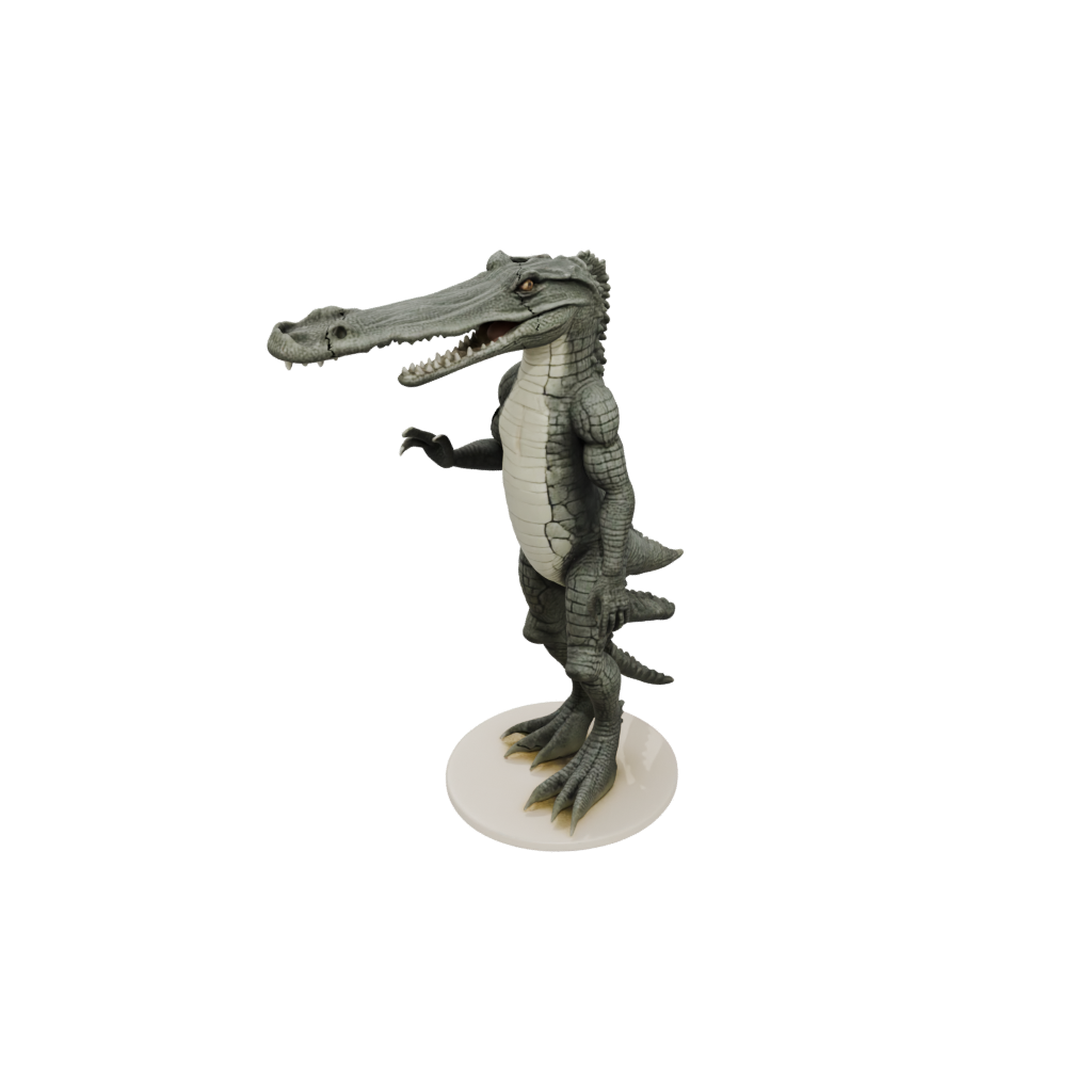 Realistic Flexi Crocodile