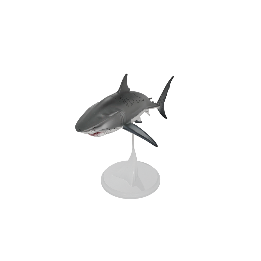 Realistic Flexi Great White Shark