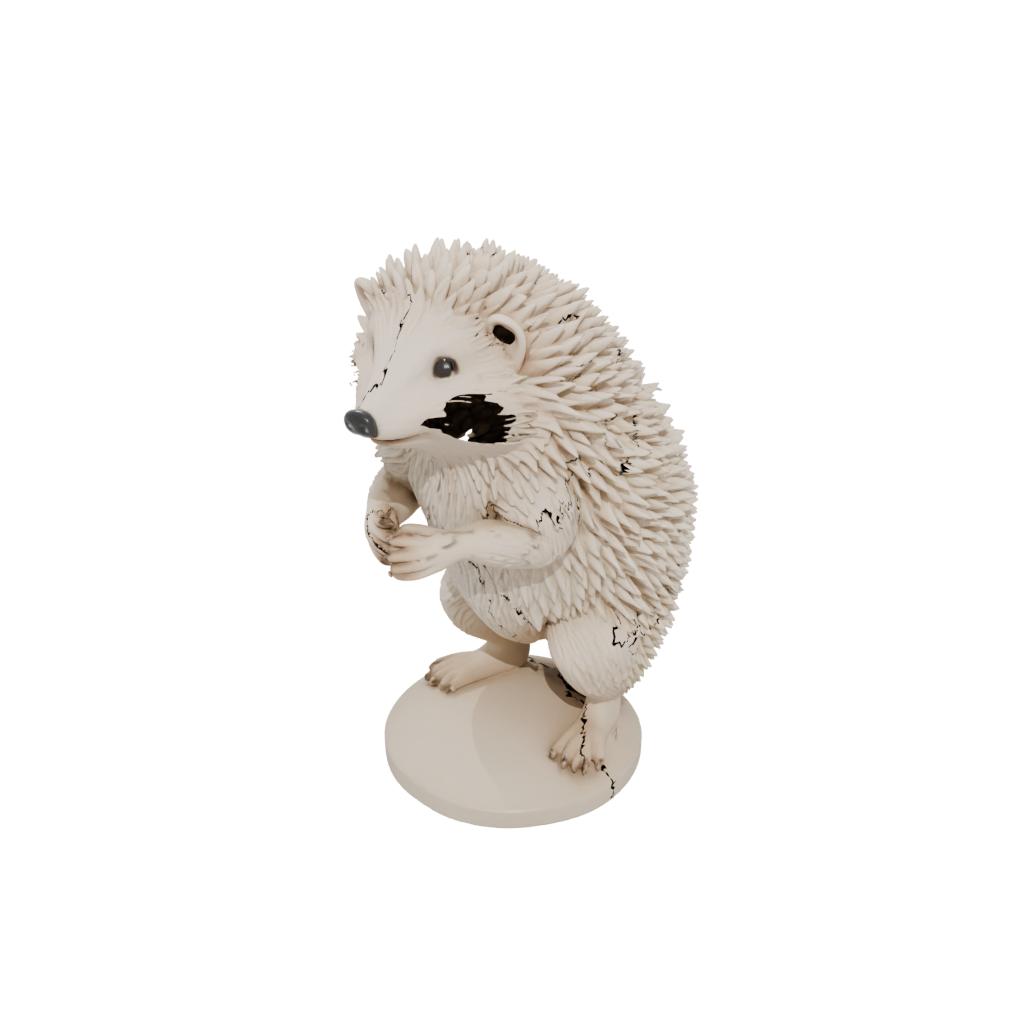 Realistic Flexi Hedgehog