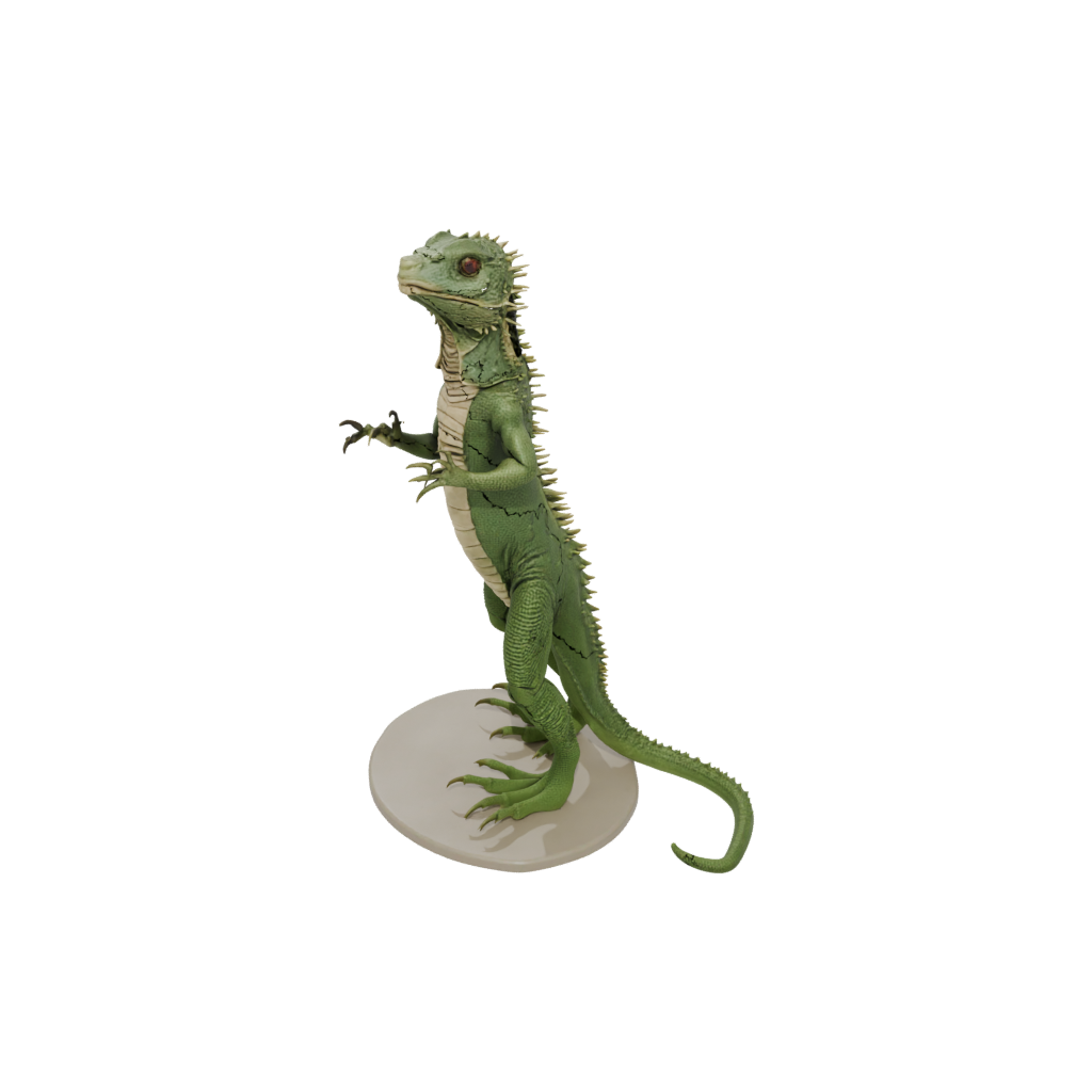 Realistic Flexi Iguana