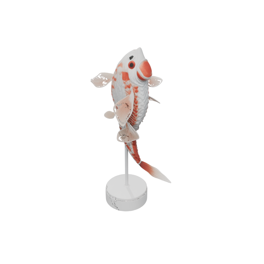 Realistic Flexi Koi Fish