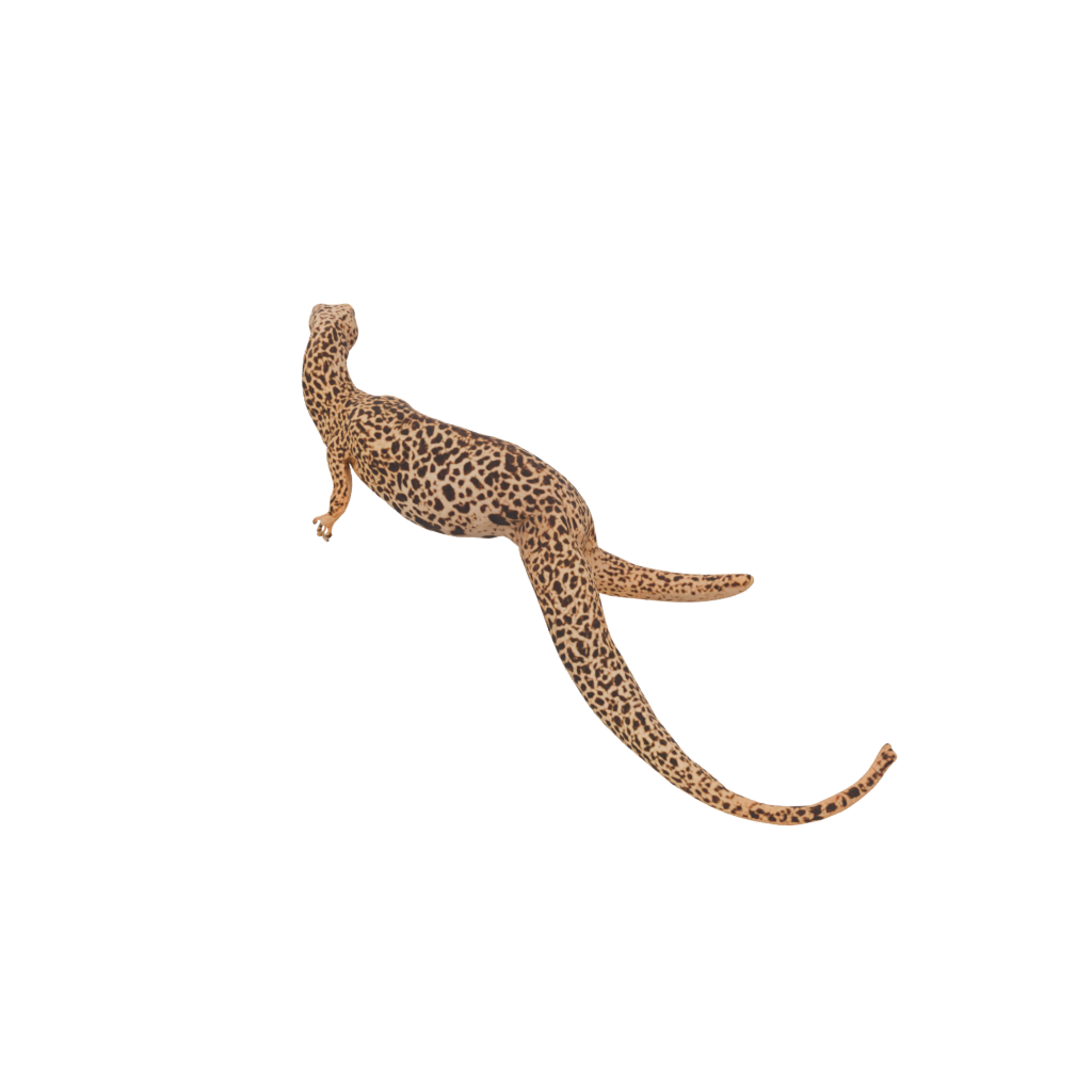 Realistic Flexi Leopard Gecko