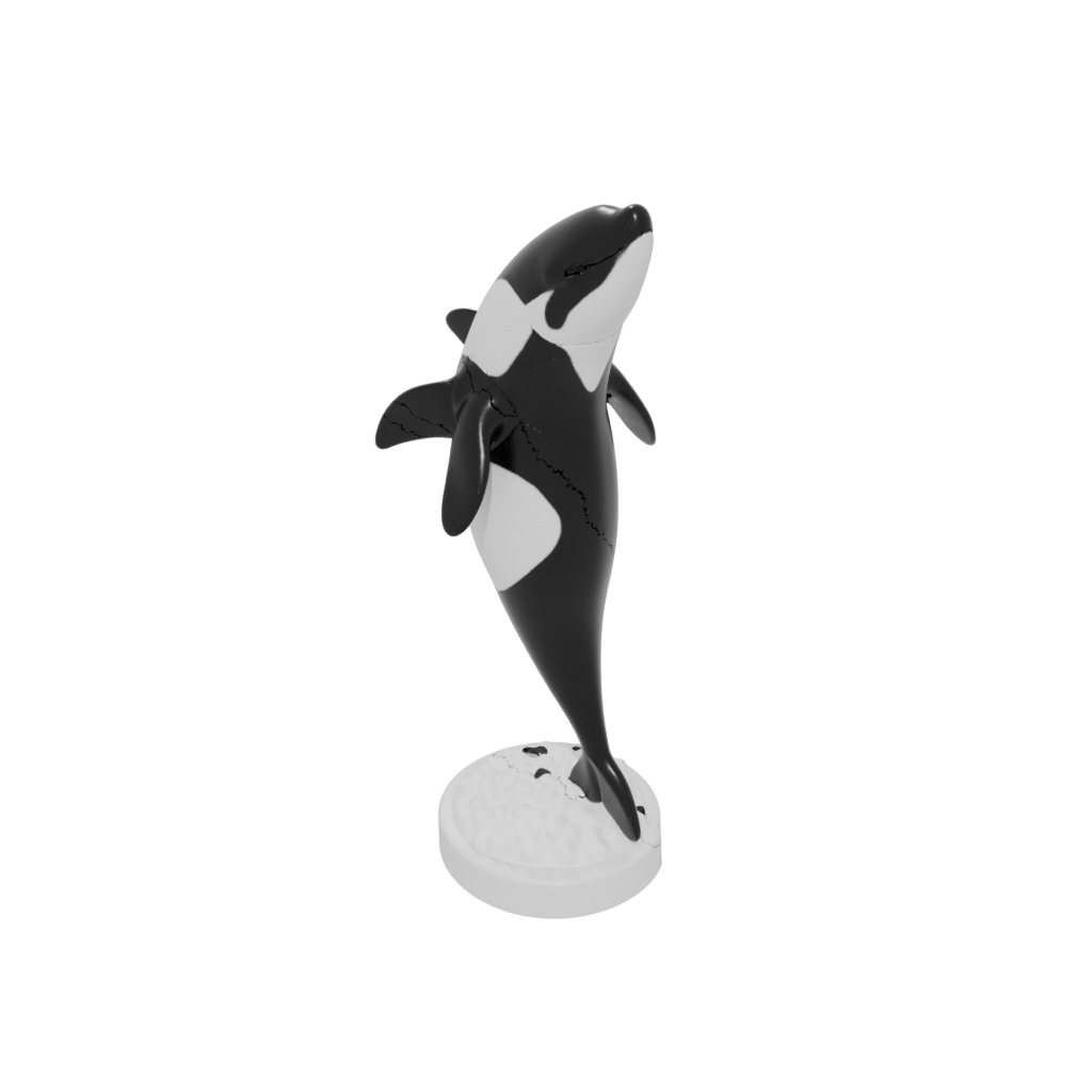 Realistic Flexi Orca Whale
