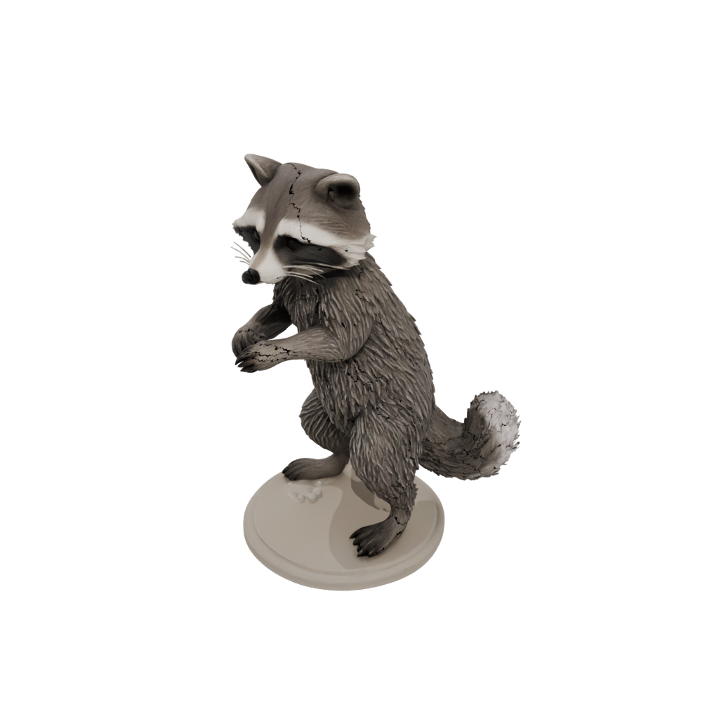 Realistic Flexi Raccoon