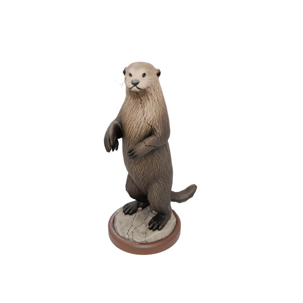 Realistic Flexi Sea Otter