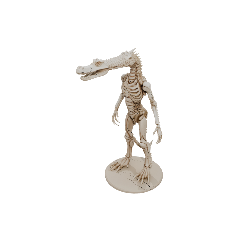Skeleton Flexi Crocodile