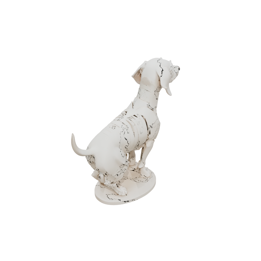 Skeleton Flexi Dachshund Dog