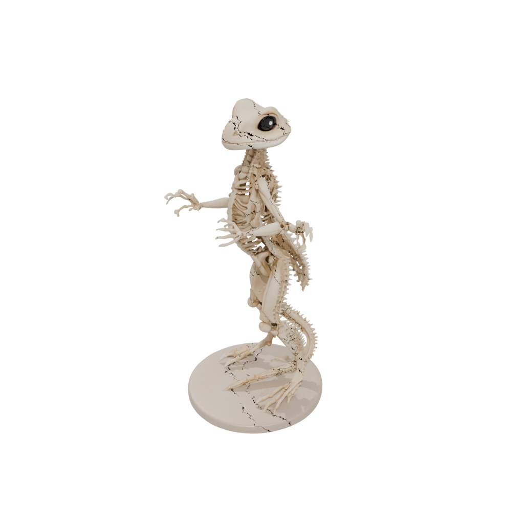 Skeleton Flexi Gecko