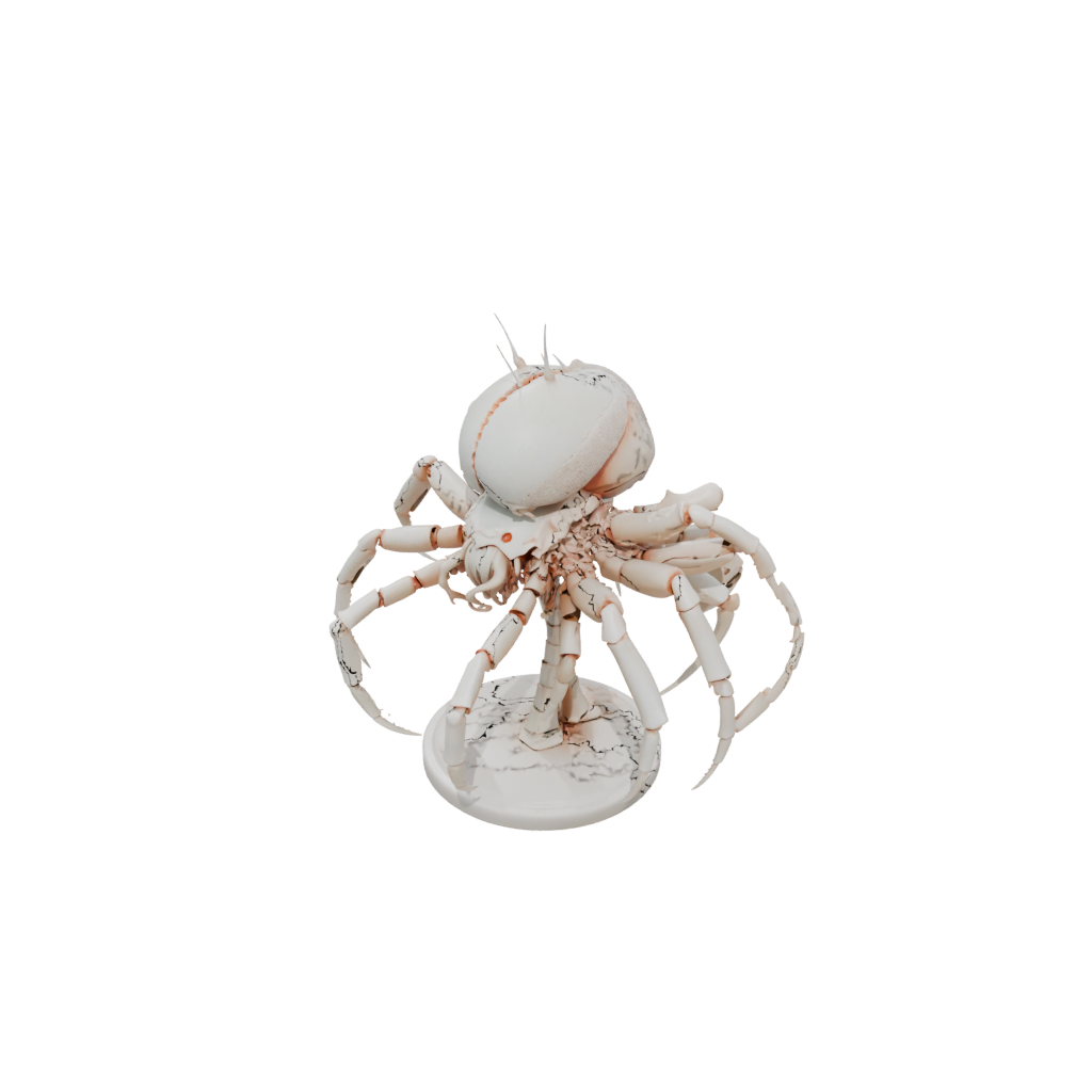 Skeleton Flexi Hermit Crab