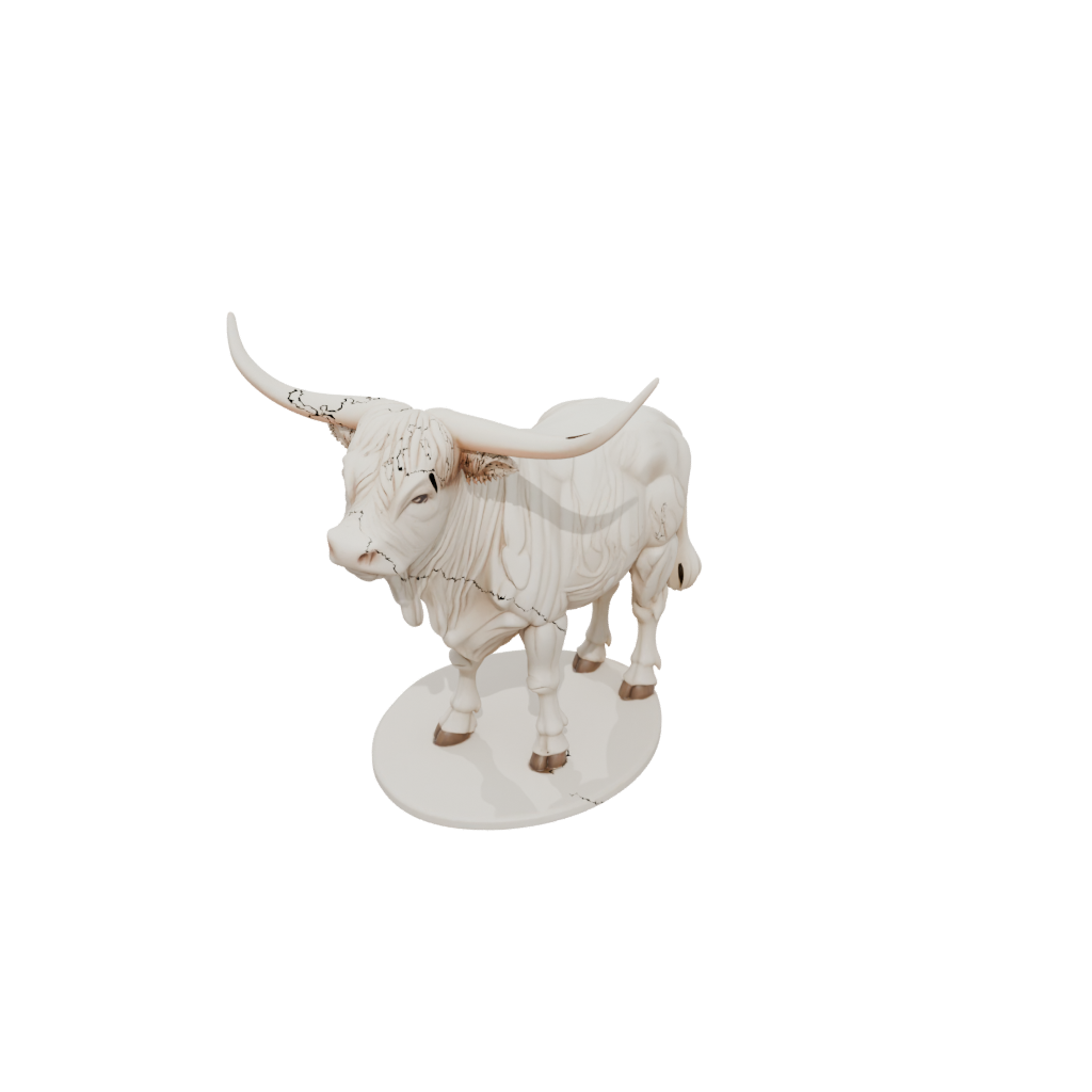 Skeleton Flexi Highland Cow