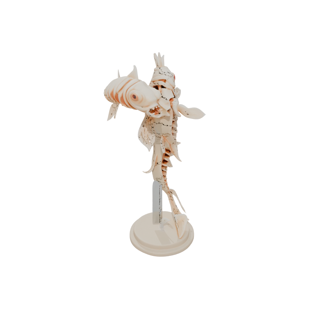 Skeleton Flexi Koi Fish