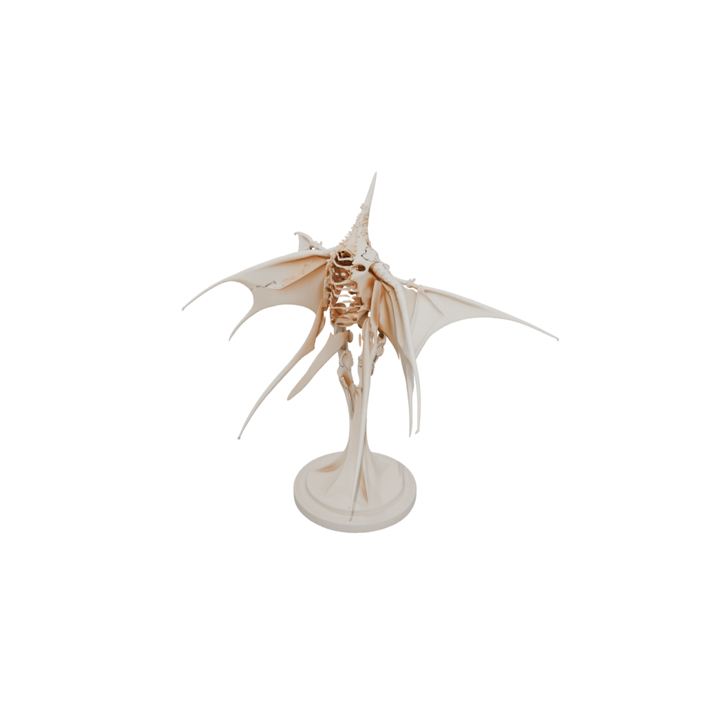 Skeleton Flexi Manta Ray