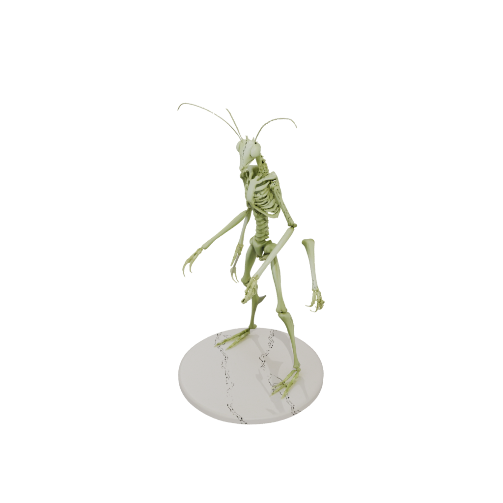 Skeleton Flexi Praying Mantis
