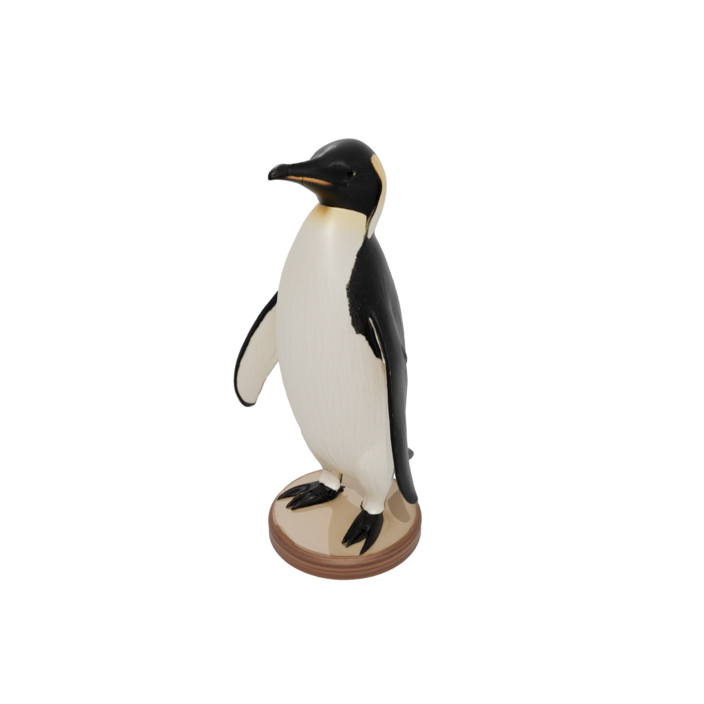 Woodgrain Armored Flexi Emperor Penguin
