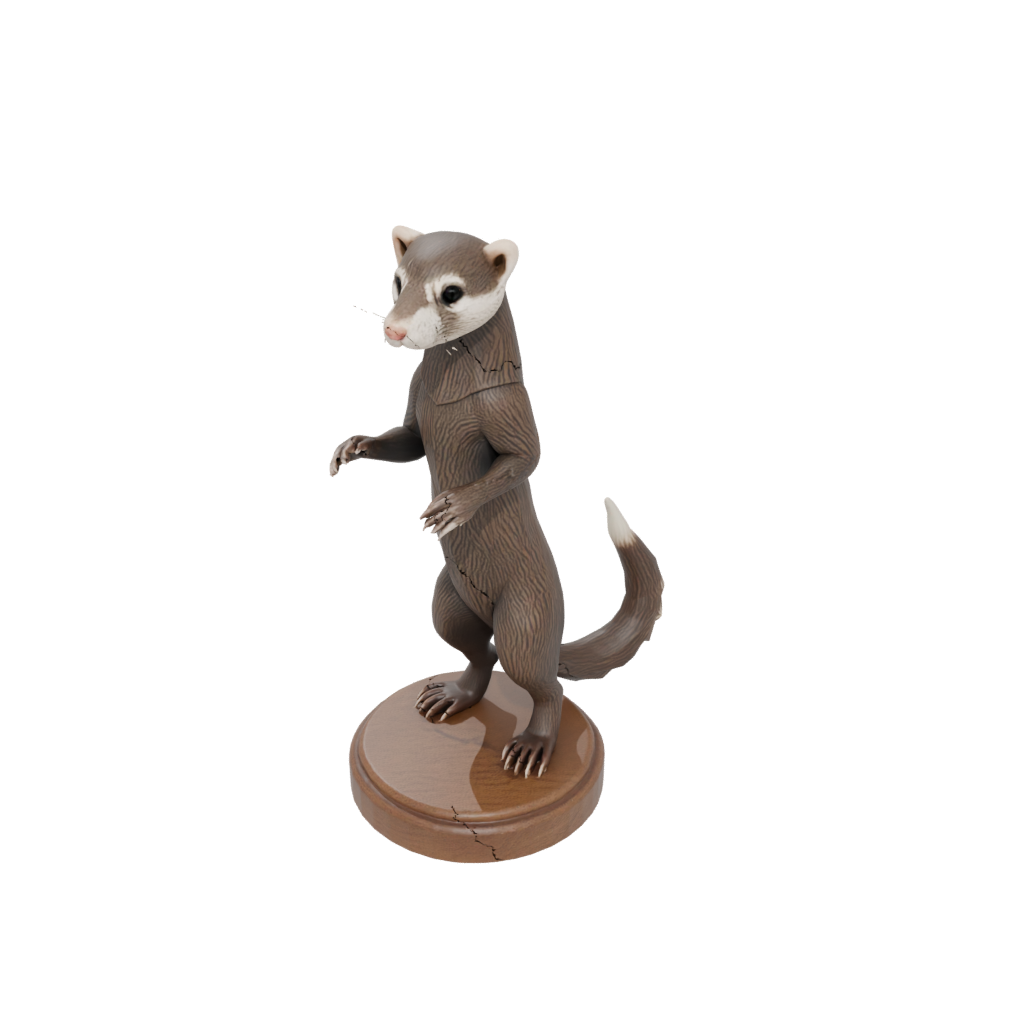 Woodgrain Armored Flexi Ferret