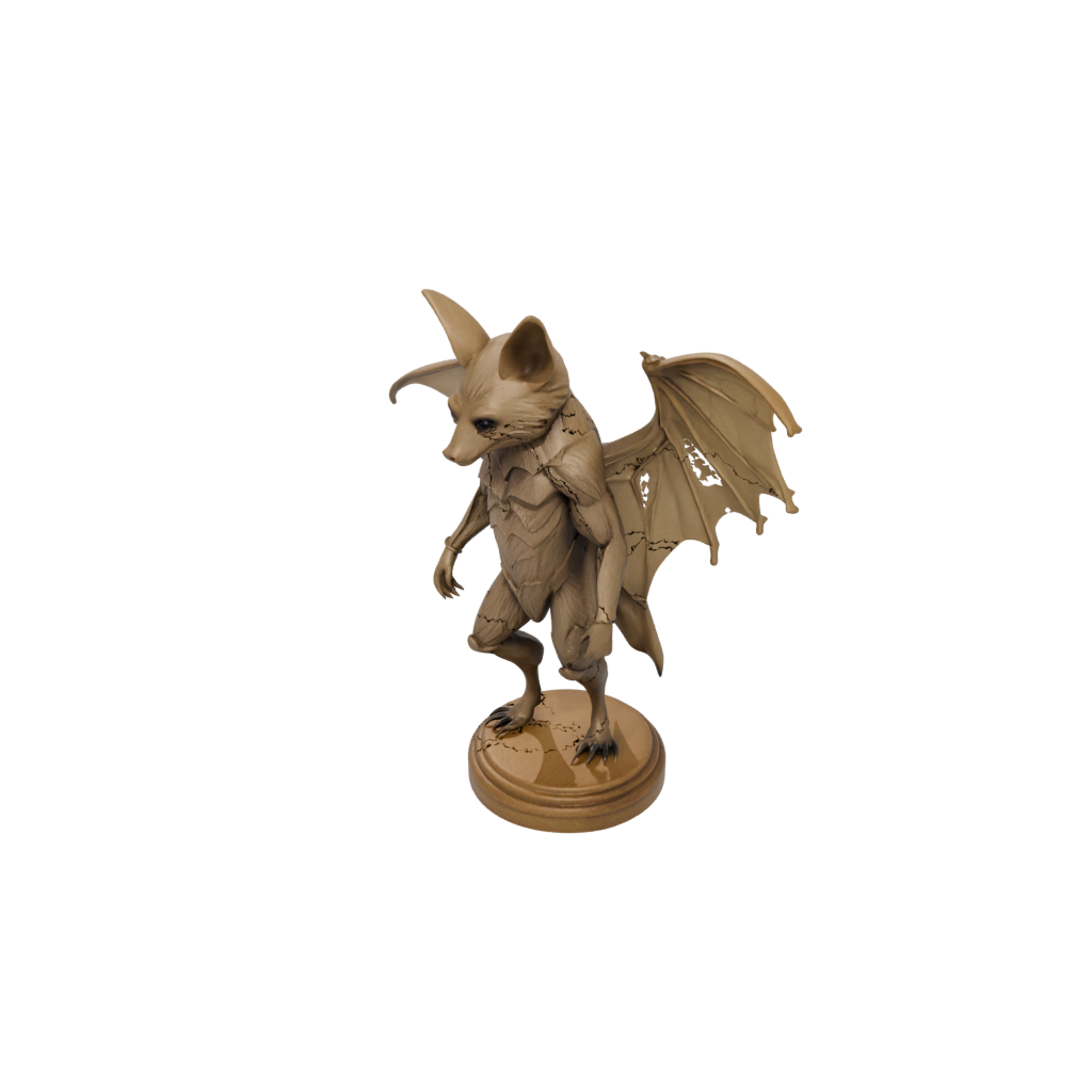 Woodgrain Armored Flexi Fruit Bat