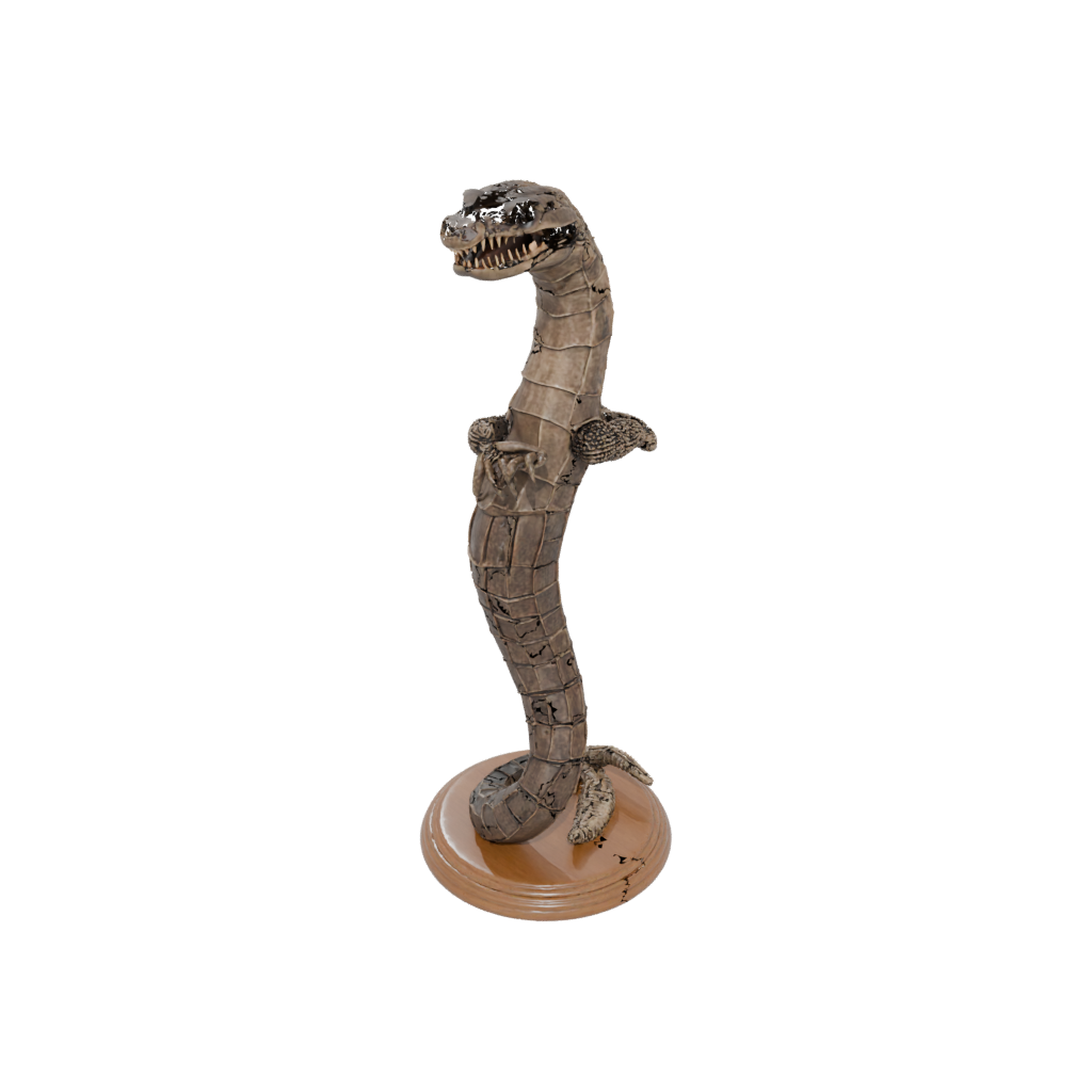 Woodgrain Armored Flexi Rattlesnake