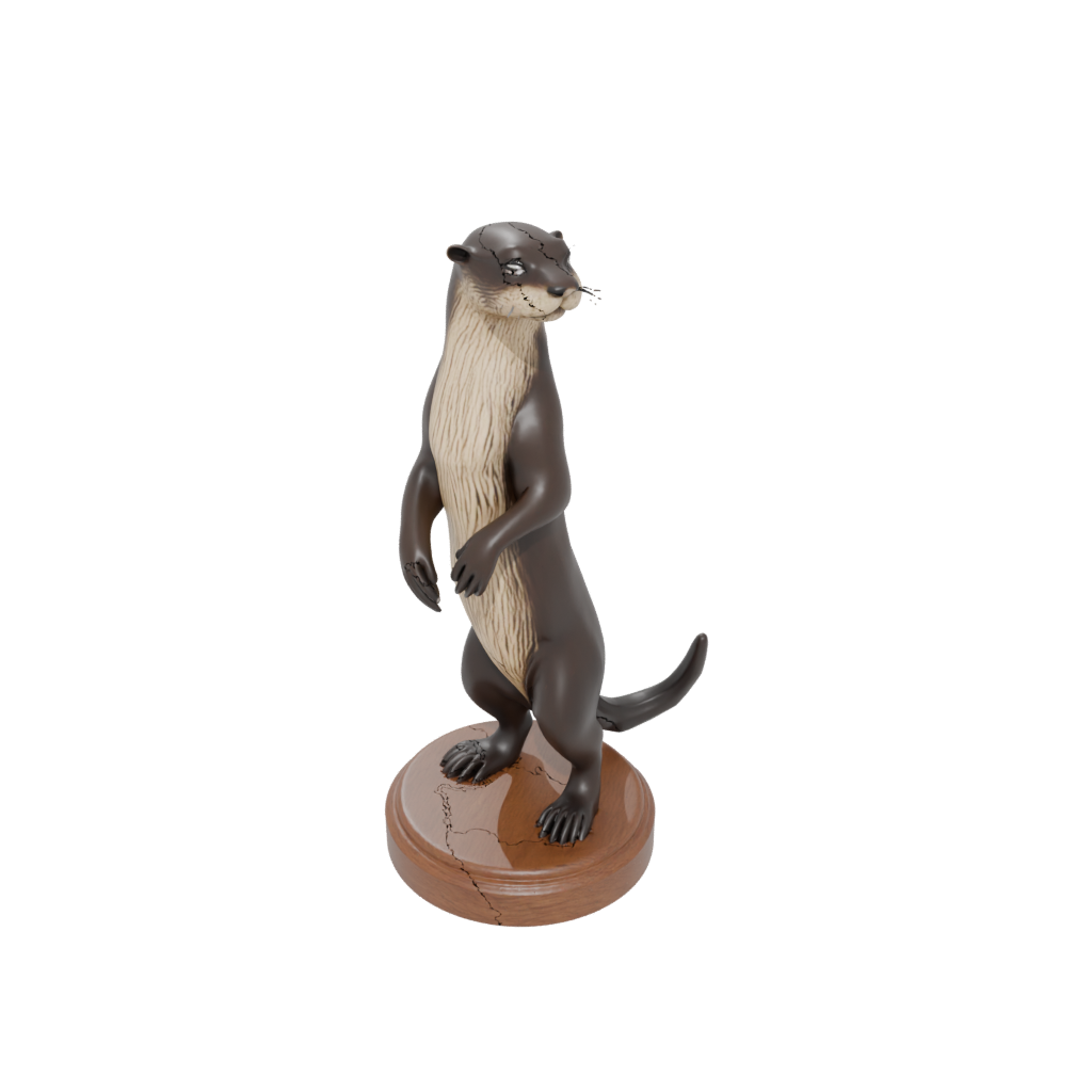 Woodgrain Armored Flexi River Otter