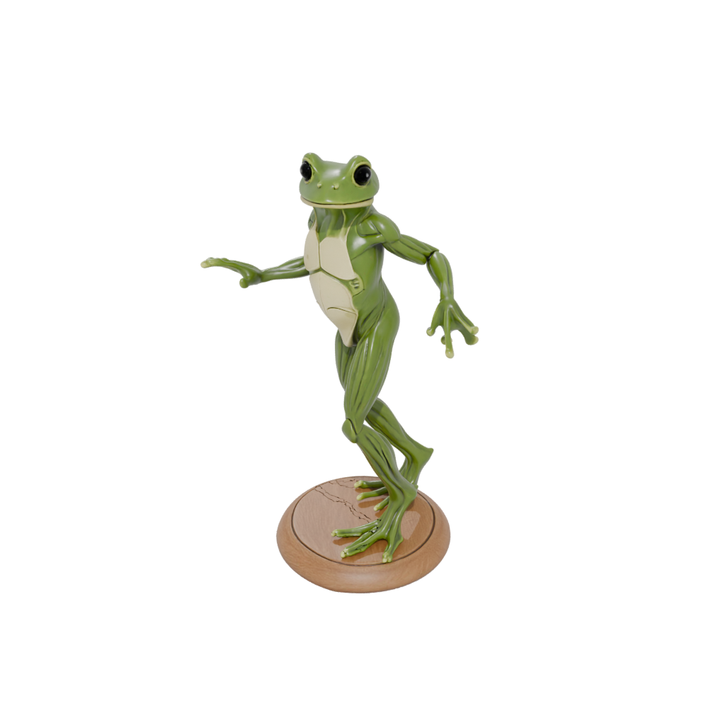 Woodgrain Armored Flexi Tree Frog