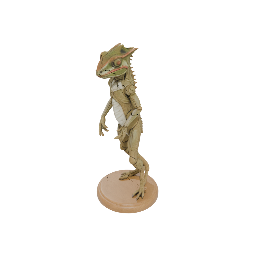 Woodgrain Flexi Chameleon