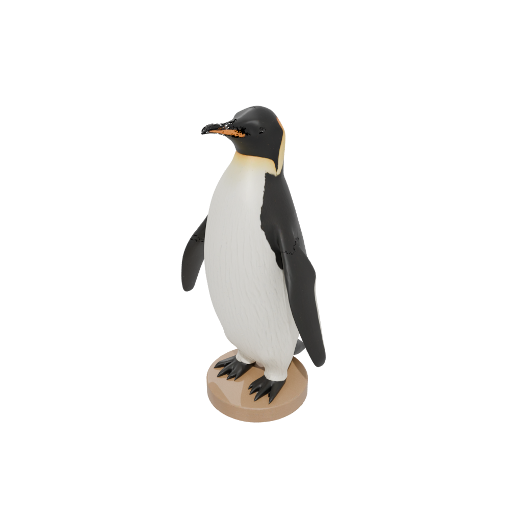 Woodgrain Flexi Emperor Penguin