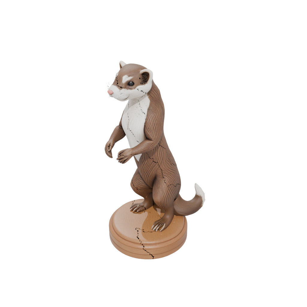 Woodgrain Flexi Ferret
