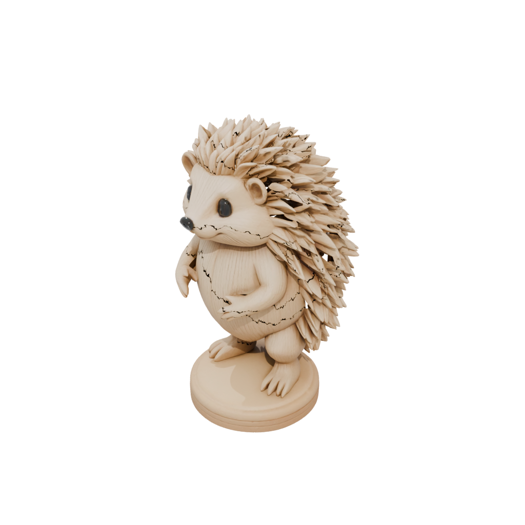 Woodgrain Flexi Hedgehog