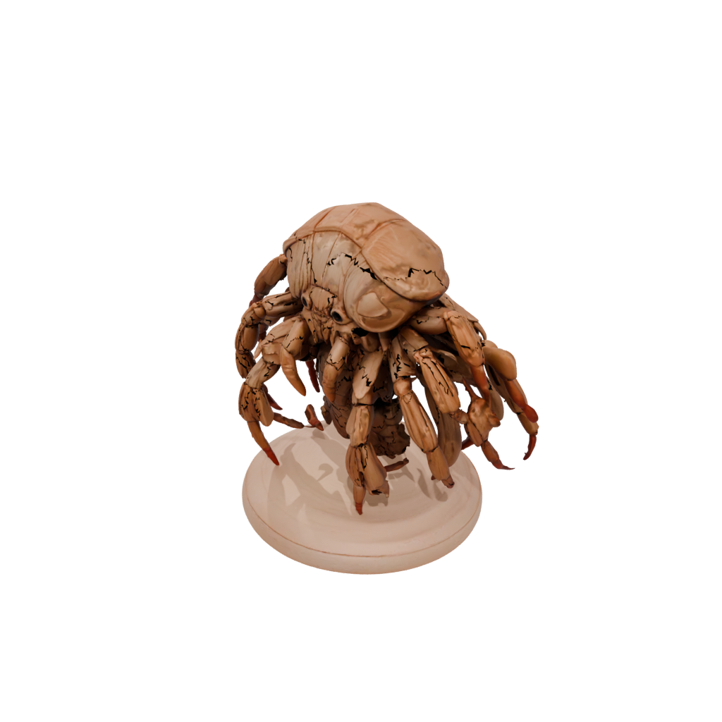 Woodgrain Flexi Hermit Crab