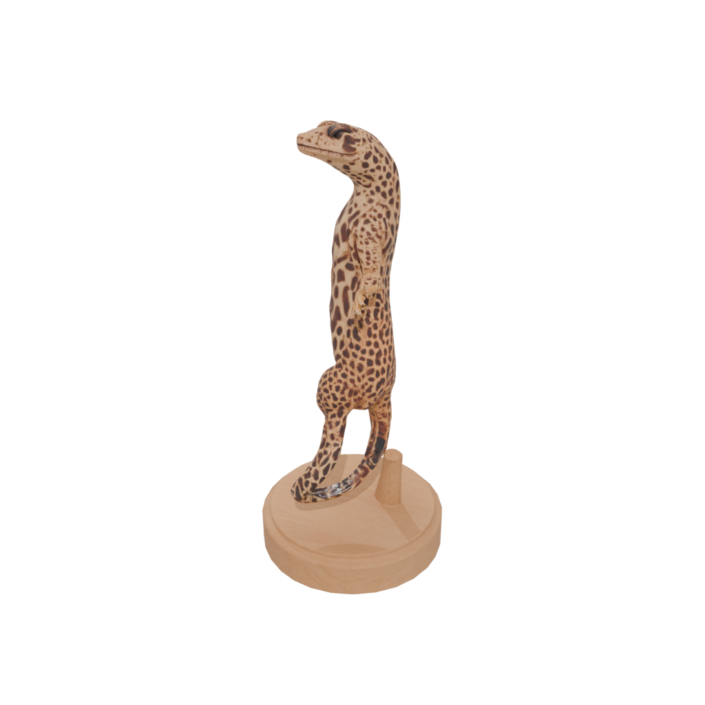 Woodgrain Flexi Leopard Gecko