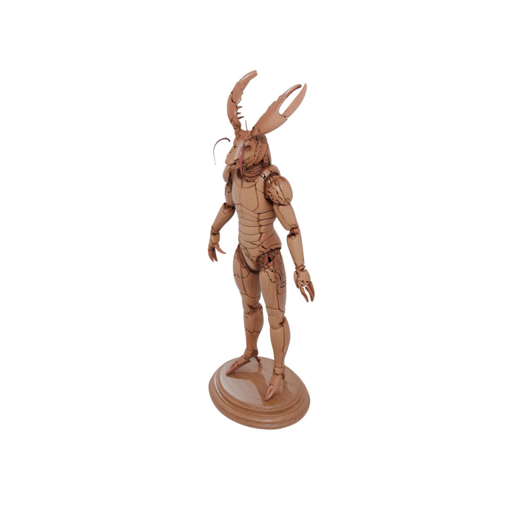 Woodgrain Flexi Lobster