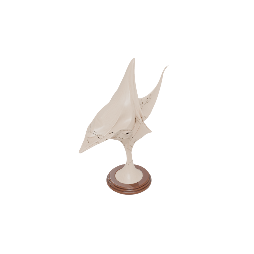 Woodgrain Flexi Manta Ray
