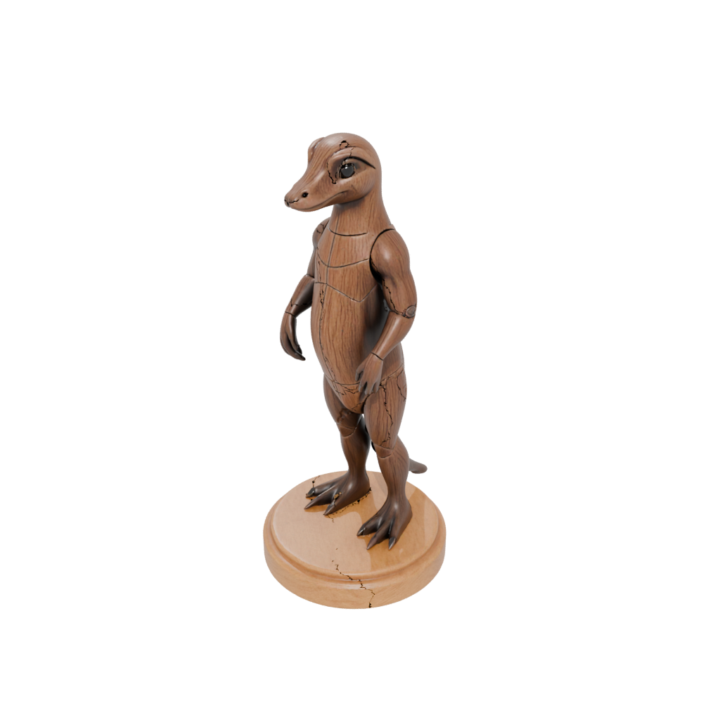 Woodgrain Flexi Platypus