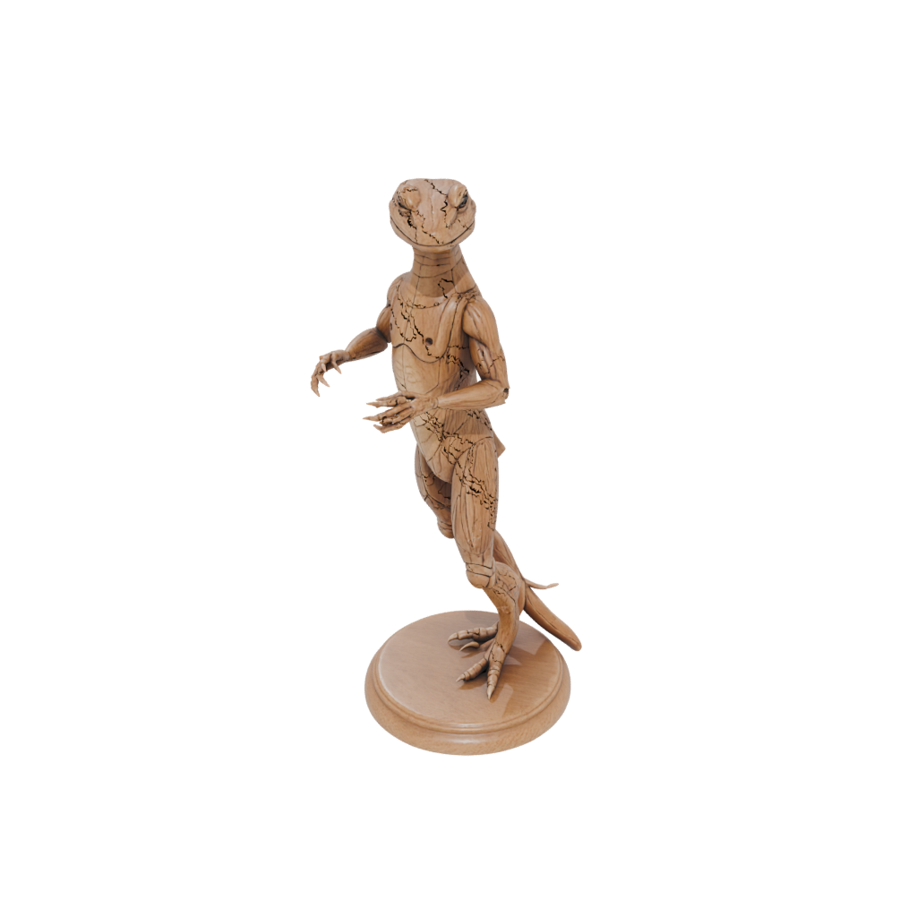 Woodgrain Flexi Salamander