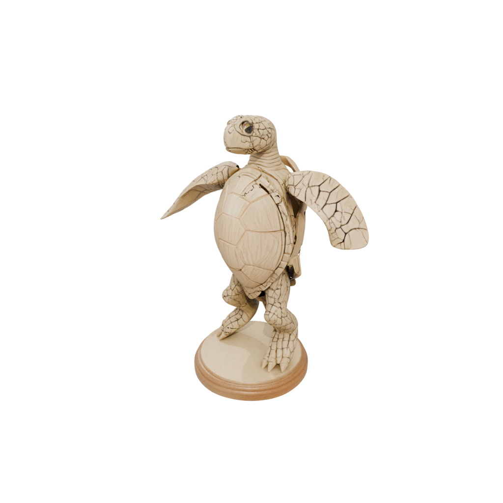 Woodgrain Flexi Sea Turtle