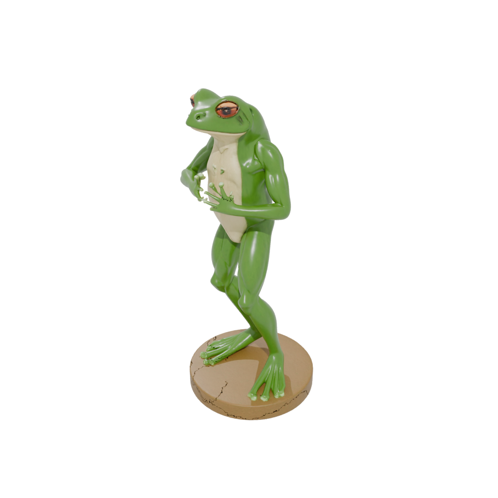 Woodgrain Flexi Tree Frog