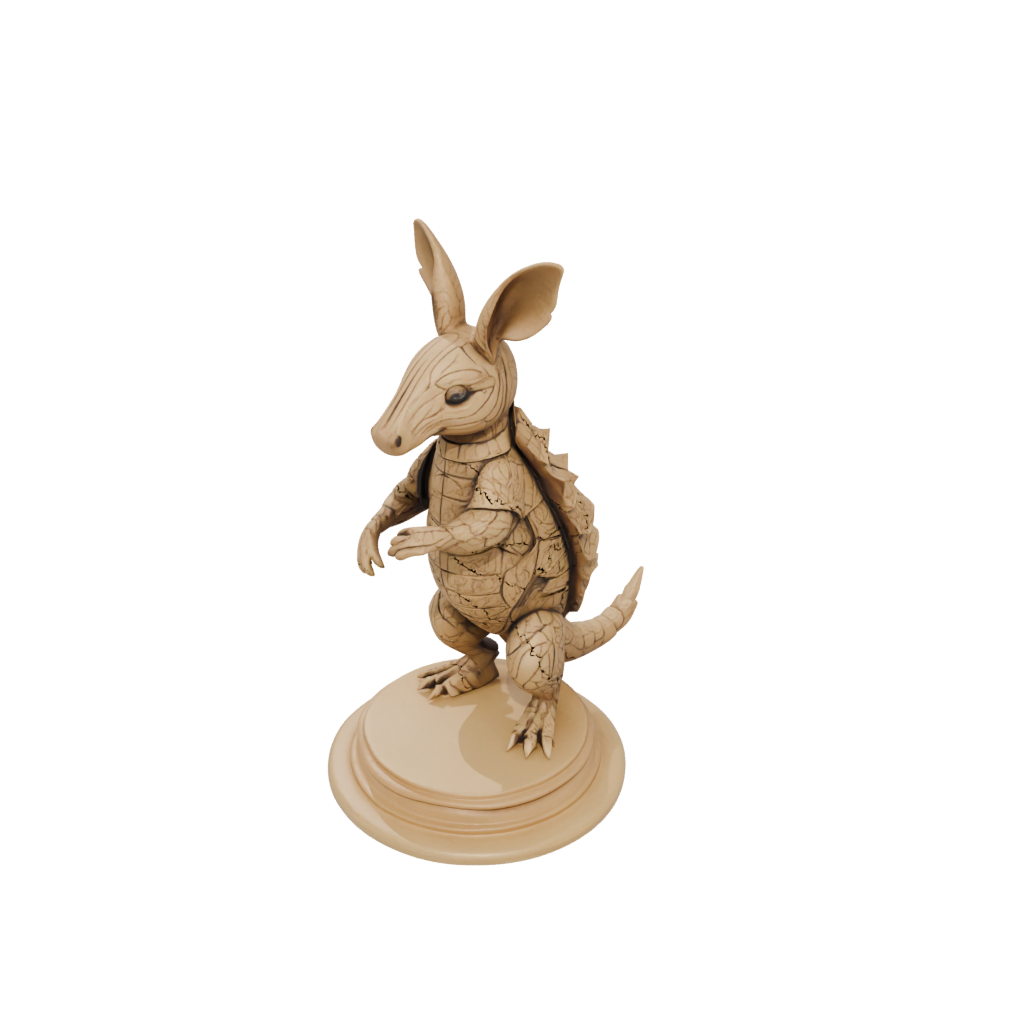 Woodgrain Floral Flexi Armadillo