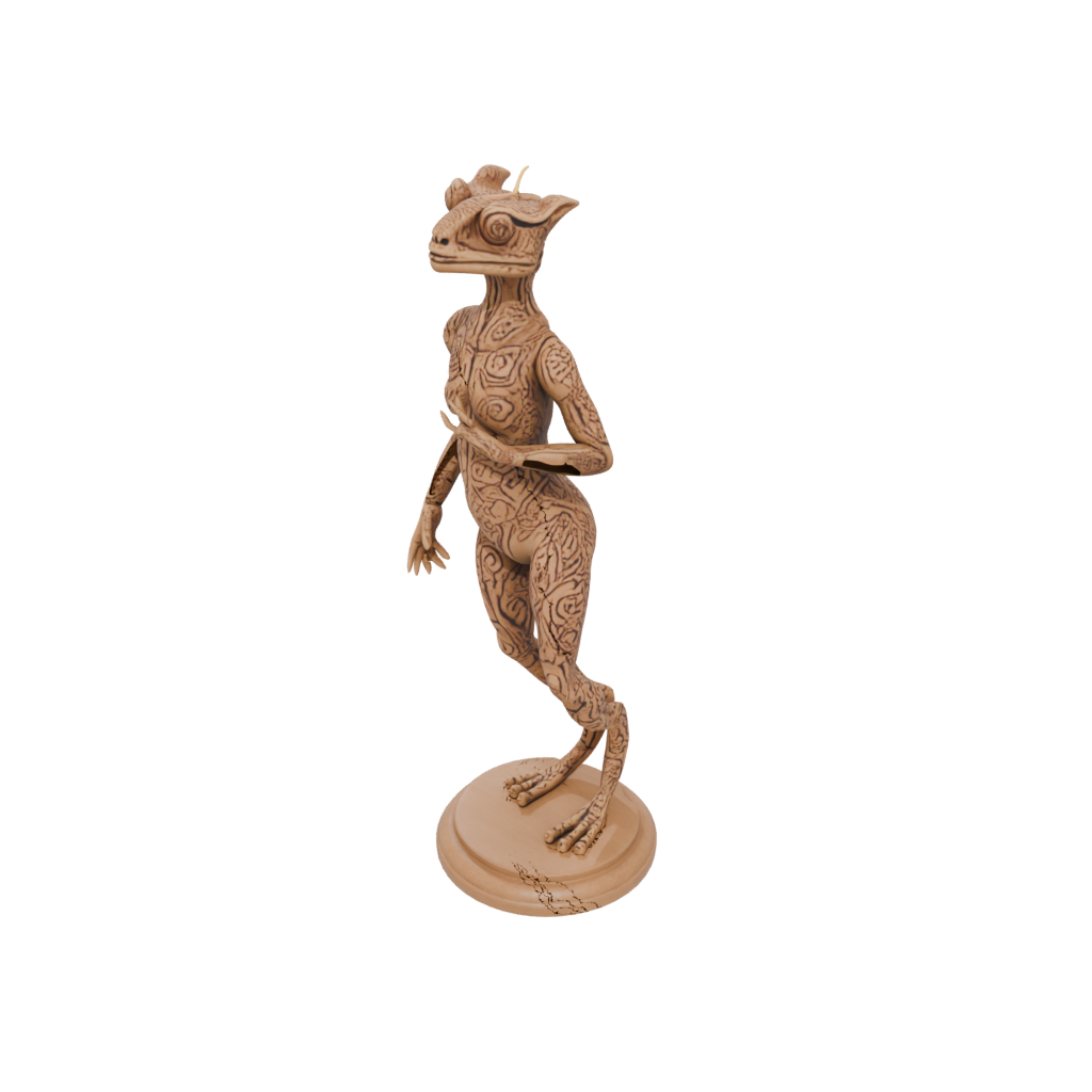 Woodgrain Floral Flexi Chameleon