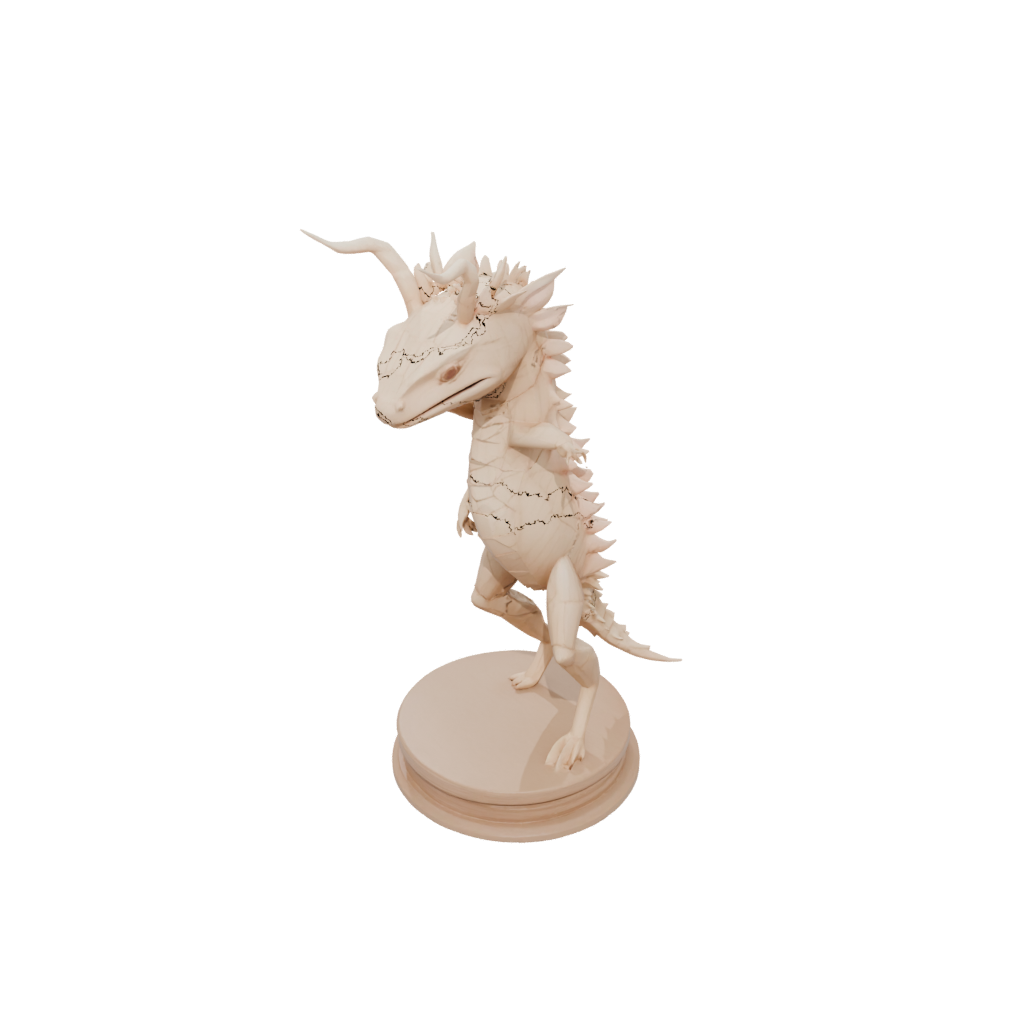 Woodgrain Geo Flexi Axolotl