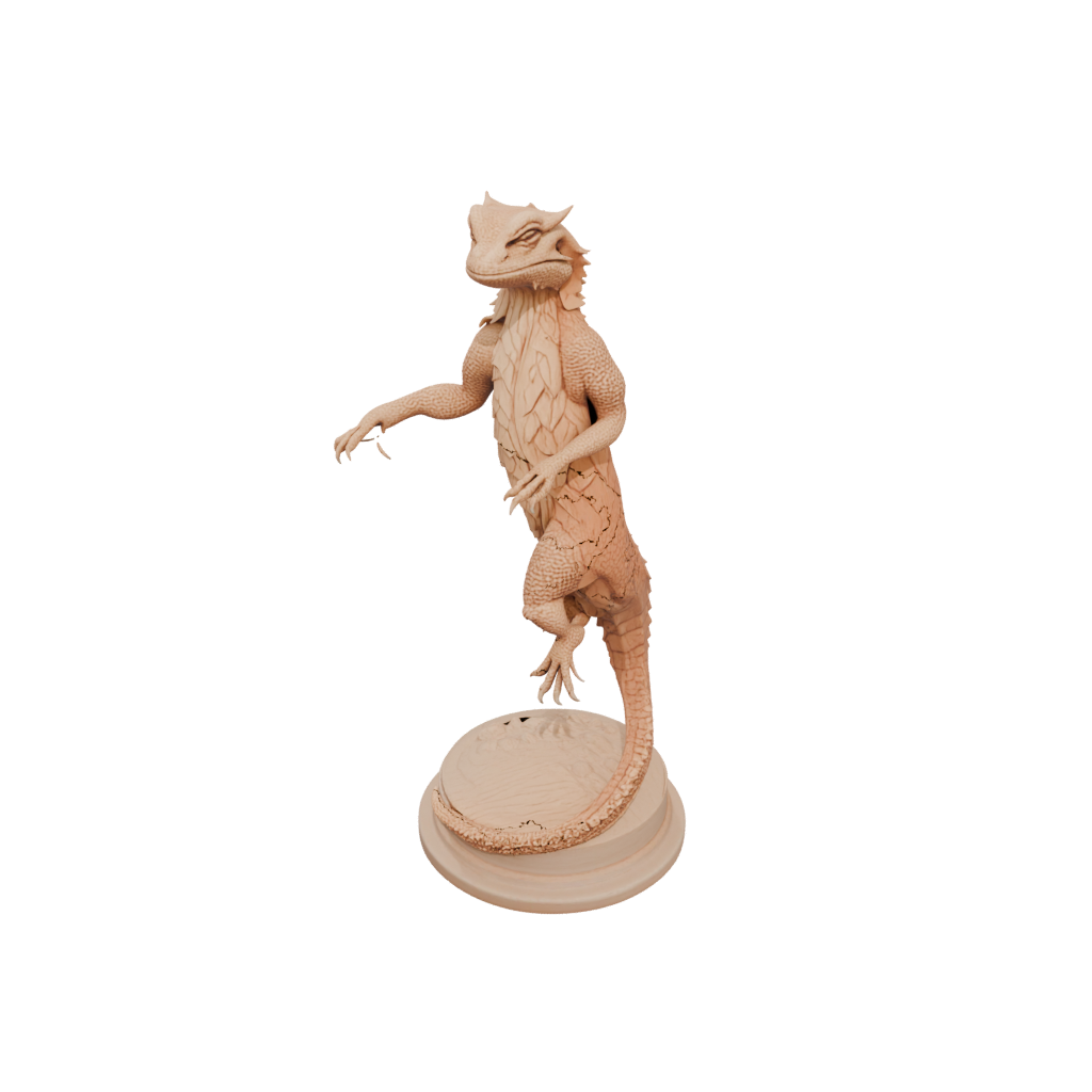 Woodgrain Geo Flexi Bearded Dragon